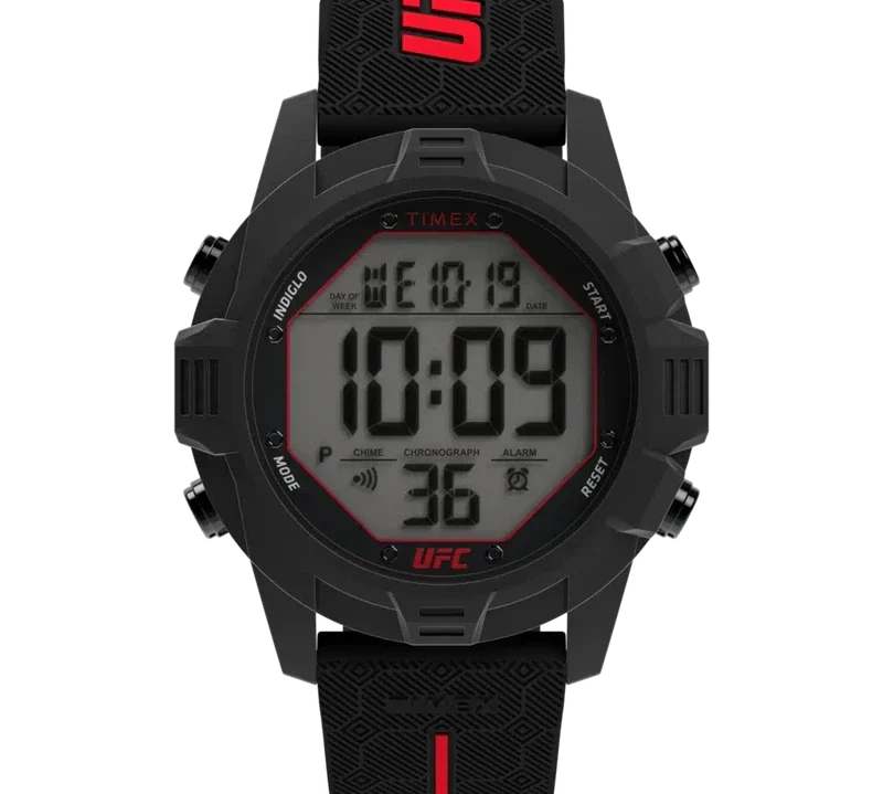 Timex UFC Brawler 43mm Silicone Strap Watch