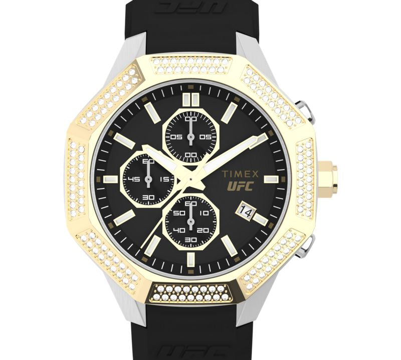 Timex UFC King 45mm Silicone Strap Watch