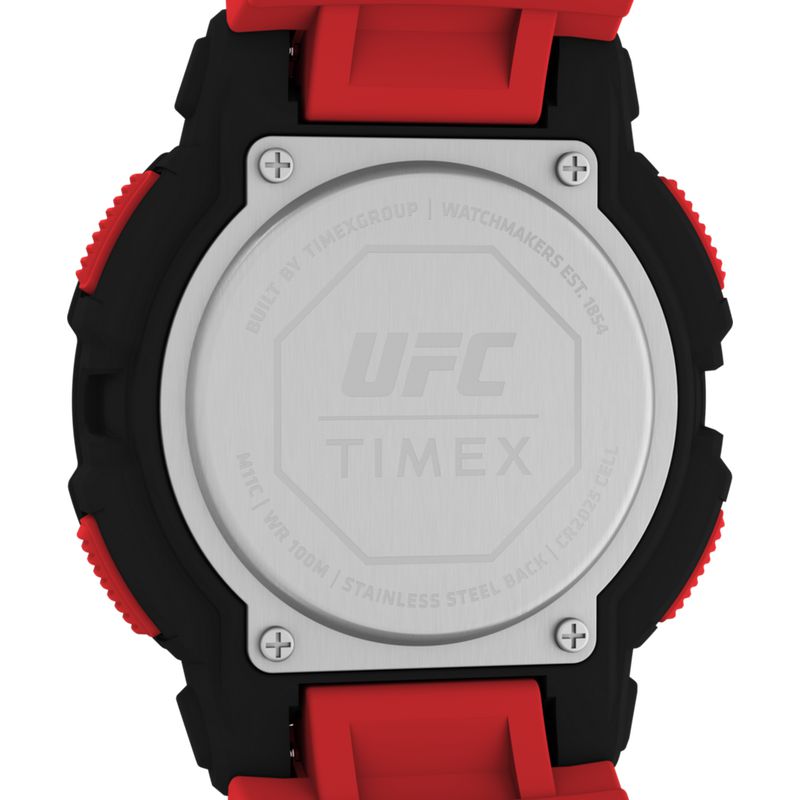 Timex UFC Rumble 50mm PU Strap Watch