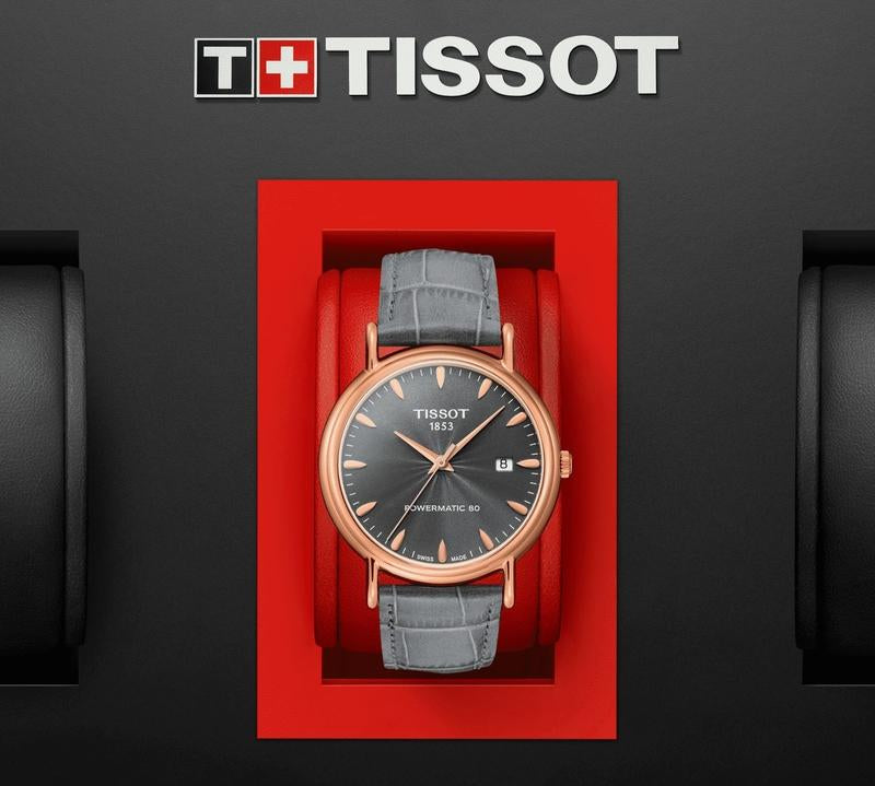 Tissot Carson Powermatic 80 18K Gold Watch T907.407.76.081.00