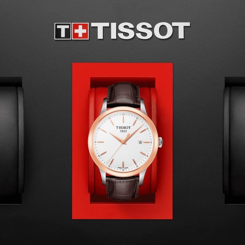 Tissot Classic Gent 18K Gold Watch T912.410.46.011.00
