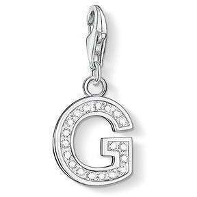 0229-051-14-Thomas Sabo CZ Letter G Charm-Bella-Luna