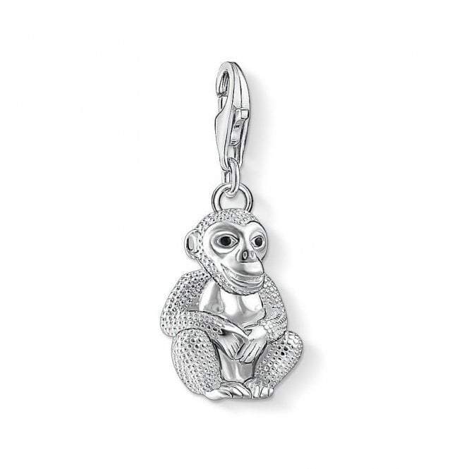 1293-007-11-Silver Monkey Charm-Bella-Luna