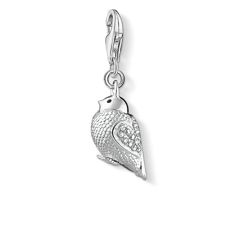 1450-041-14-Silver Bird Charm-Bella-Luna