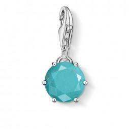 1473-404-17-Charm Club Turquoise Charm Pendant-Bella-Luna