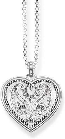Thomas Sabo Paisley Heart CZ Necklace