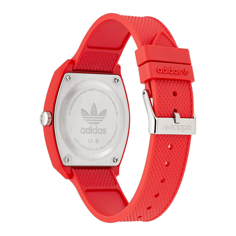 Adidas Project Two Red Dial Watch