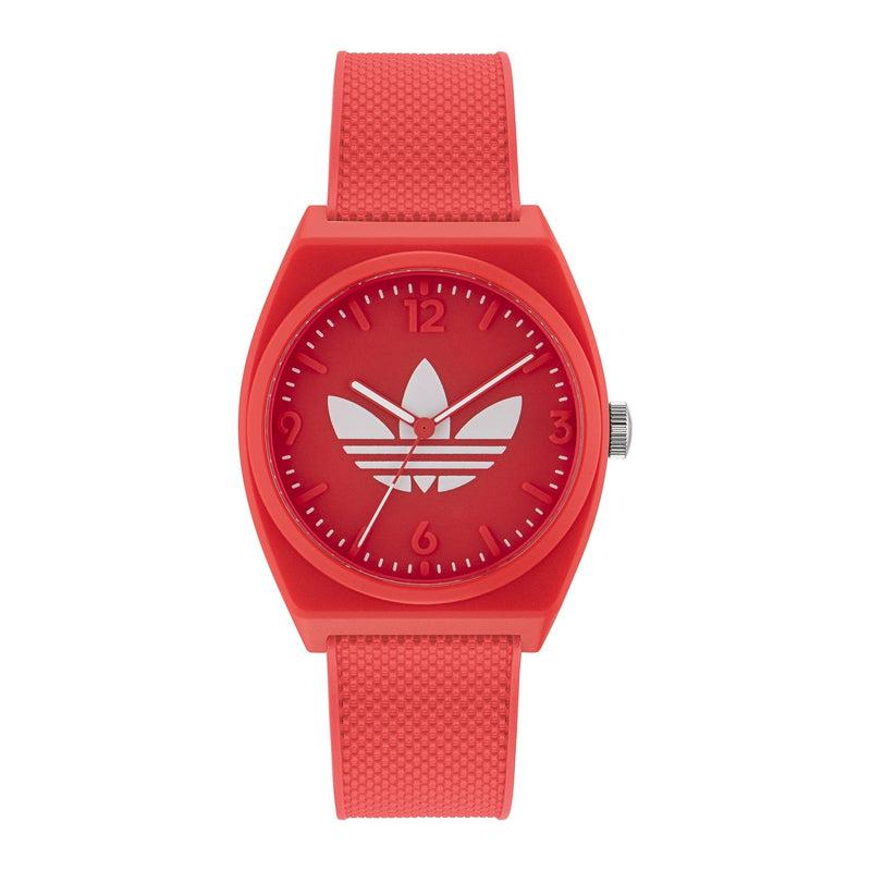 Adidas Project Two Red Dial Watch