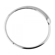 B6106-Najo Naj 'O' Tapered 14Mm Oval Bangle Teardrop Clasp-Bella-Luna