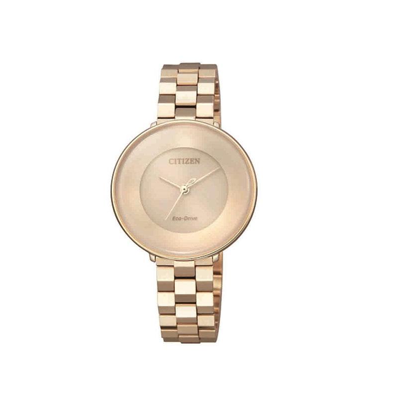 Citizen L Eco-Drive Ambiluna 31mm Rose Gold Watch