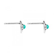 E3449-Najo Morning Sunrise Turquoise Studs-Bella-Luna