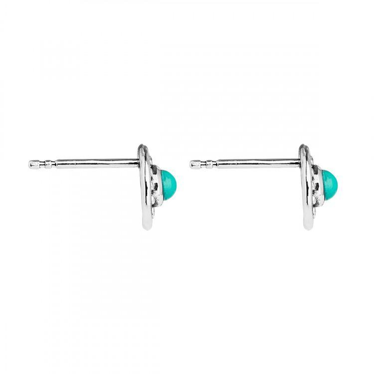 E3449-Najo Morning Sunrise Turquoise Studs-Bella-Luna