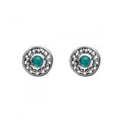E3449-Najo Morning Sunrise Turquoise Studs-Bella-Luna
