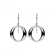 E5285-Najo Naj 'O' Drop Charm On Hook Earrings-Bella-Luna