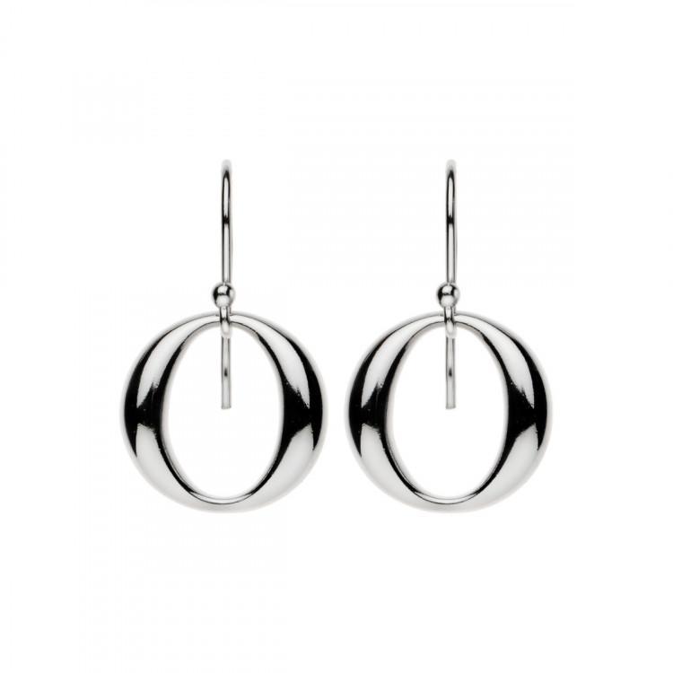 E5285-Najo Naj 'O' Drop Charm On Hook Earrings-Bella-Luna