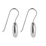 E5789-Najo Pebble 12Mm Oval Hook Earrings-Bella-Luna