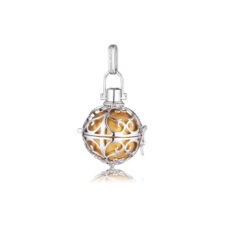 ER-09-S-Engelsrufer Small Gold Sound Ball Pendant-Bella-Luna