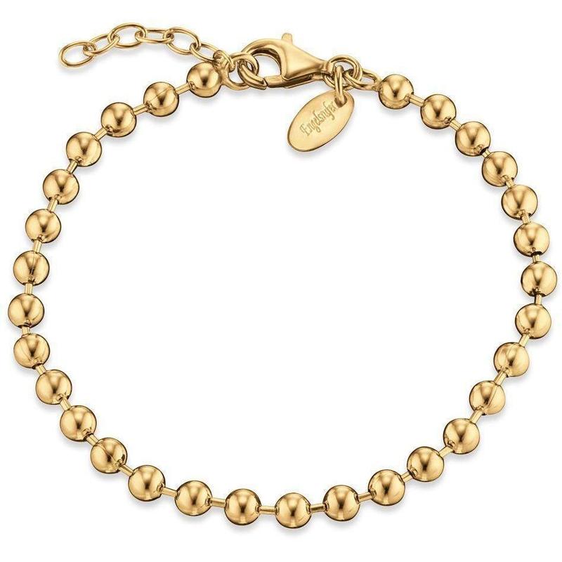 ERBK-20-4G-Engelsrufer Bead Bracelet Gold Plated-Bella-Luna