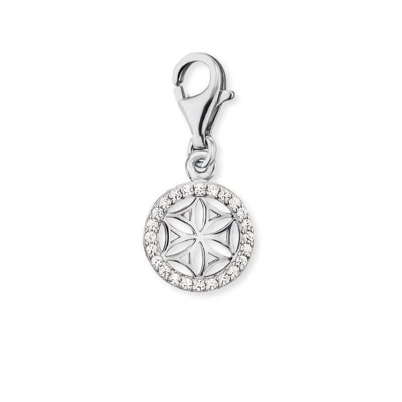 ERC-LILLIFL-ZI-Engelsrufer CZ Flower of Life Charm-Bella-Luna