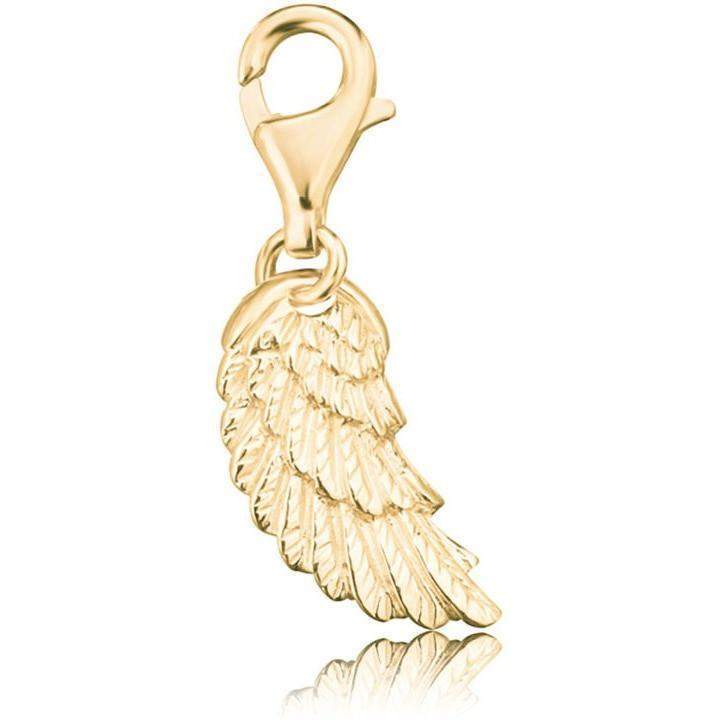 ERC-WING-G-Engelsrufer Yellow Gold Angel Wing Charm-Bella-Luna