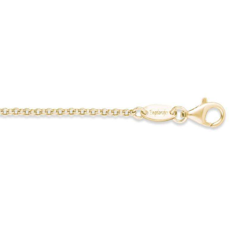 '-Engelsrufer Gold Round Link Necklace-Bella-Luna