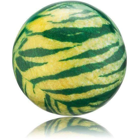 '-Engelsrufer Green / Yellow Zebra Pattern Sound Ball-Bella-Luna