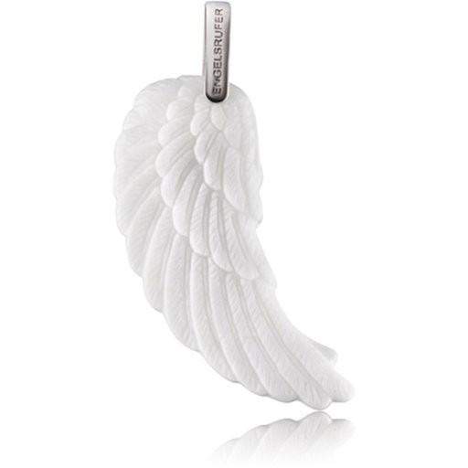 Engelsrufer Large White Ceramic Angel Wing Pendant
