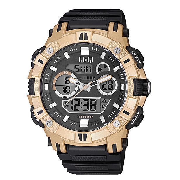 GW88J006Y-Q&Q Gts Outdoor Plastic Analog & Digital Display Watch-Bella-Luna