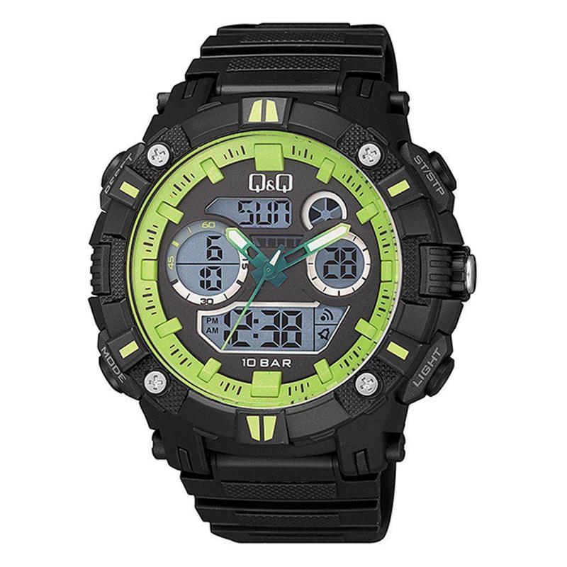 GW88J007Y-Q&Q Gts Outdoor Plastic Analog & Digital Display Watch-Bella-Luna