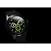 Harry Lime Black bezel Smart Watch Watch with Black Silicone strap HA07-2002