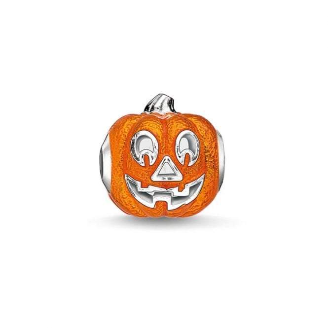 K0184-007-8-Karma Beads Halloween Pumpkin Bead-Bella-Luna