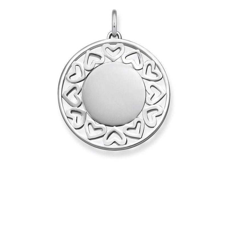 LBPE0013-001-21-Silver Hearts Pendant-Bella-Luna