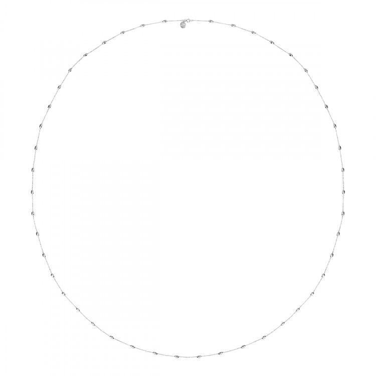 N3223-Najo Acapulaco Asp Oval Bead / Ball Long Necklace-Bella-Luna