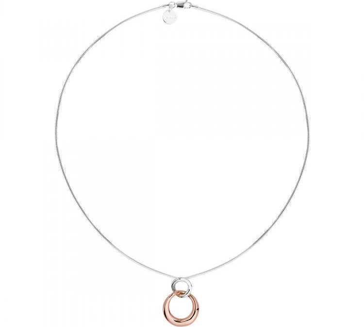 N5169-Najo Tranquila Double Circle Pend + Chain-Bella-Luna