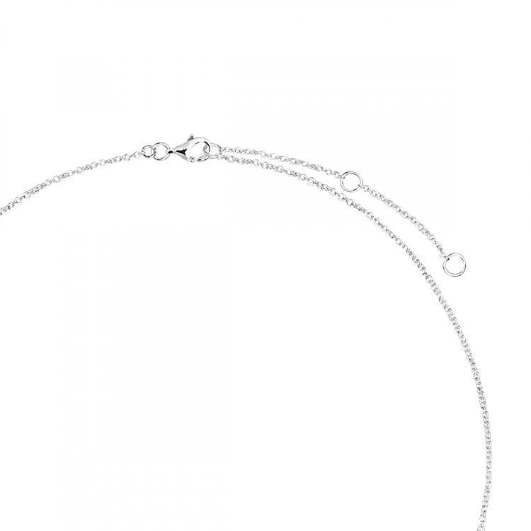 N5909-Najo Rosy Glimmer Disc Necklace-Bella-Luna