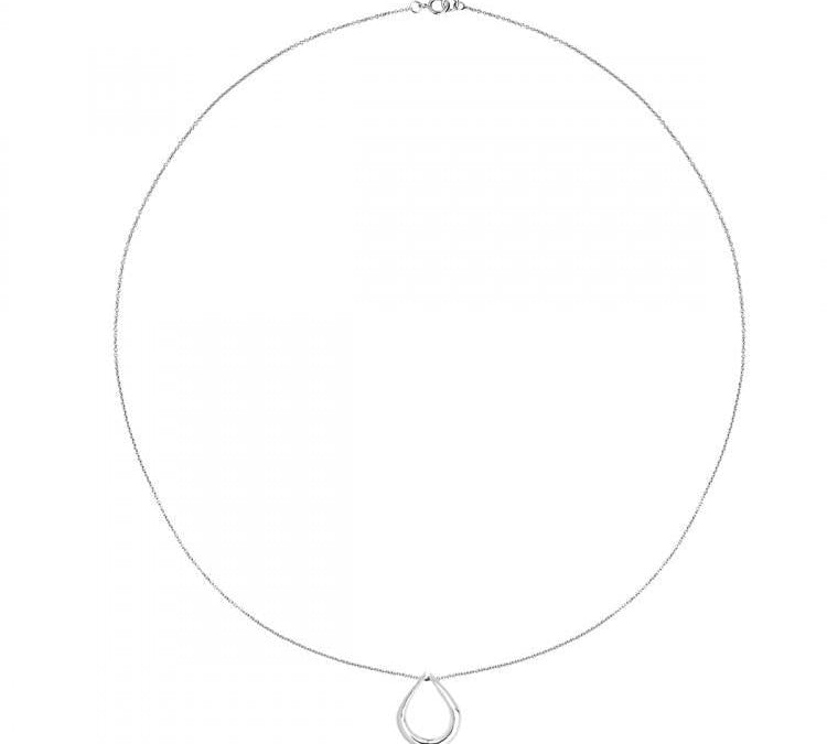 N6009-Najo Ulla 47Mm Teardrop Pend + Chain-Bella-Luna