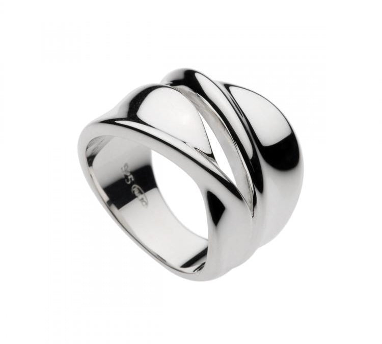 '-Najo Somersault Twisted Ribbon Ring-Bella-Luna