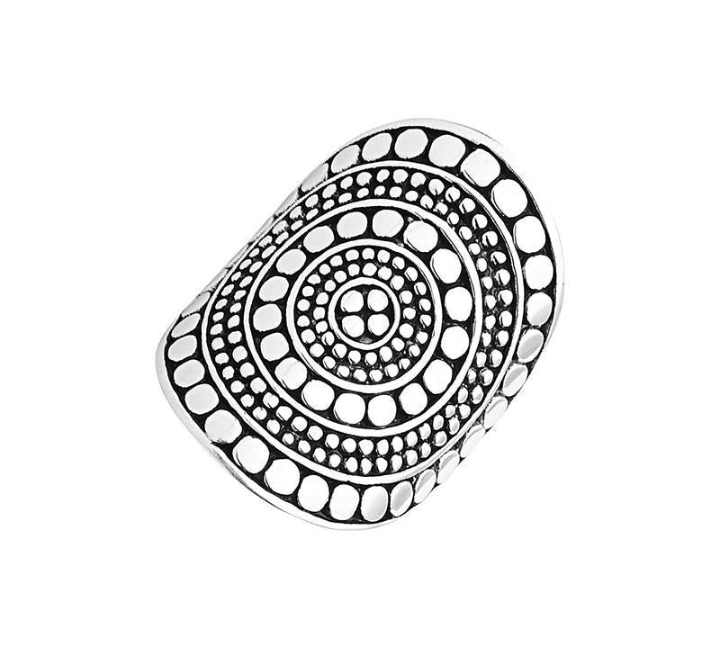 '-Najo Trail Beaded Circles Ring-Bella-Luna
