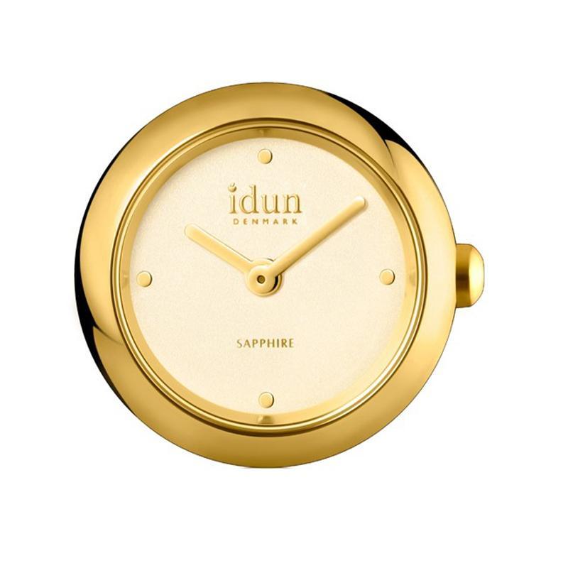 RCW3300-Idun Champaigne Dial Gold Rocking Charm Watch-Bella-Luna