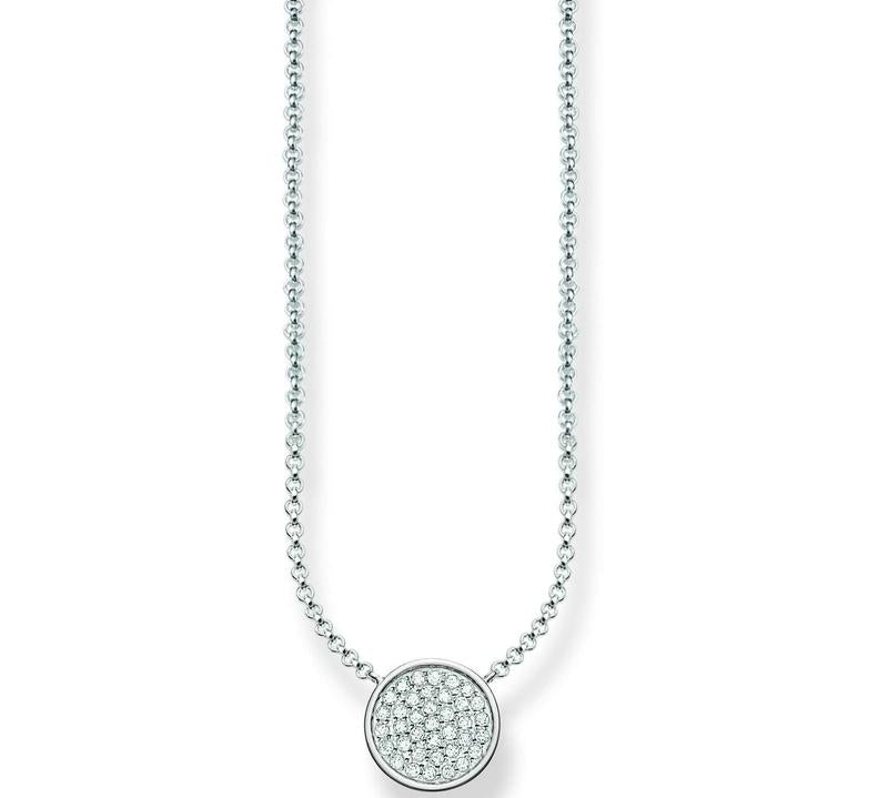SCKE150150-Thomas Sabo Pave CZ Necklace-Bella-Luna