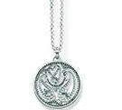 SCKE150161-Thomas Sabo Paisley Circle CZ Necklace-Bella-Luna