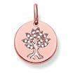 SCKE150173-Thomas Sabo CZ Tree of Life Coin Necklace-Bella-Luna