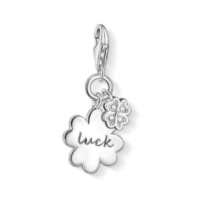 Silver and Diamonds Luck Charm