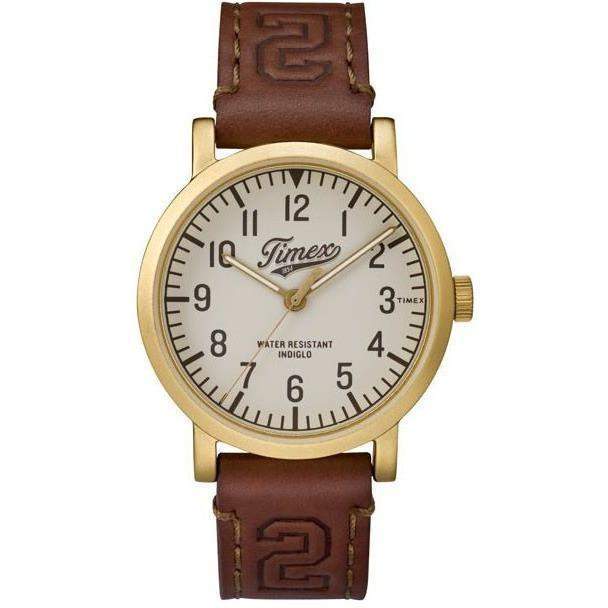 TW2P96700-Timex Originals University Gold Watch-Bella-Luna