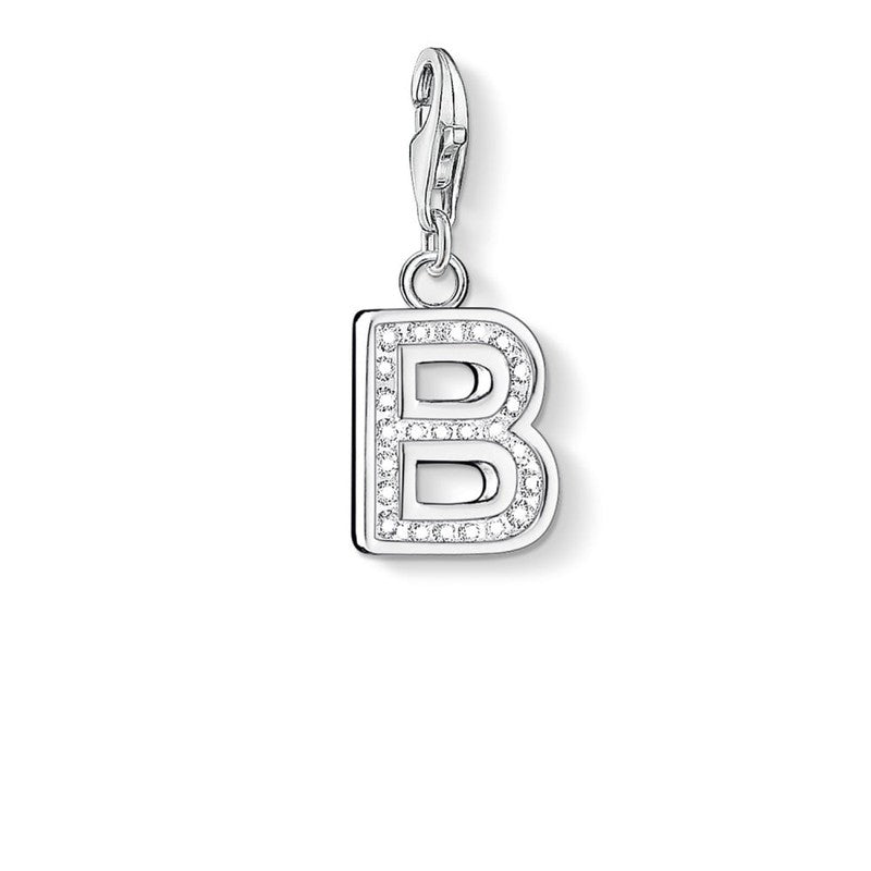 Thomas Sabo CZ Letter B Charm