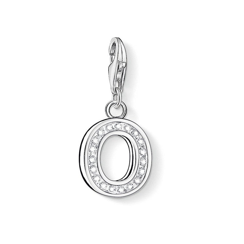 Thomas Sabo CZ Letter O Charm