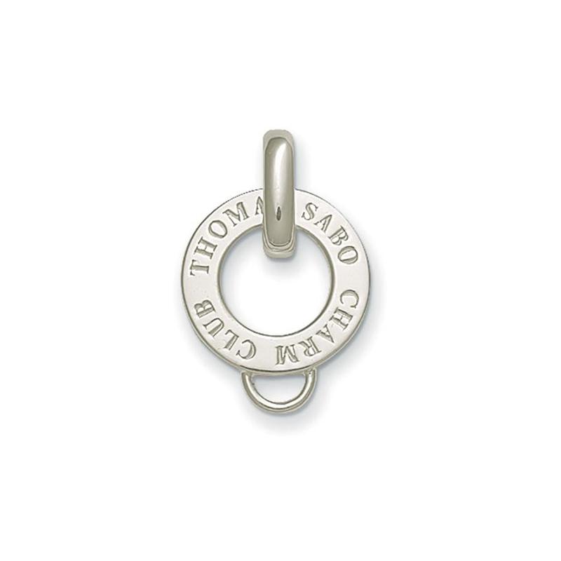 X0016-001-12-Sterling Silver Charm Carrier-Bella-Luna