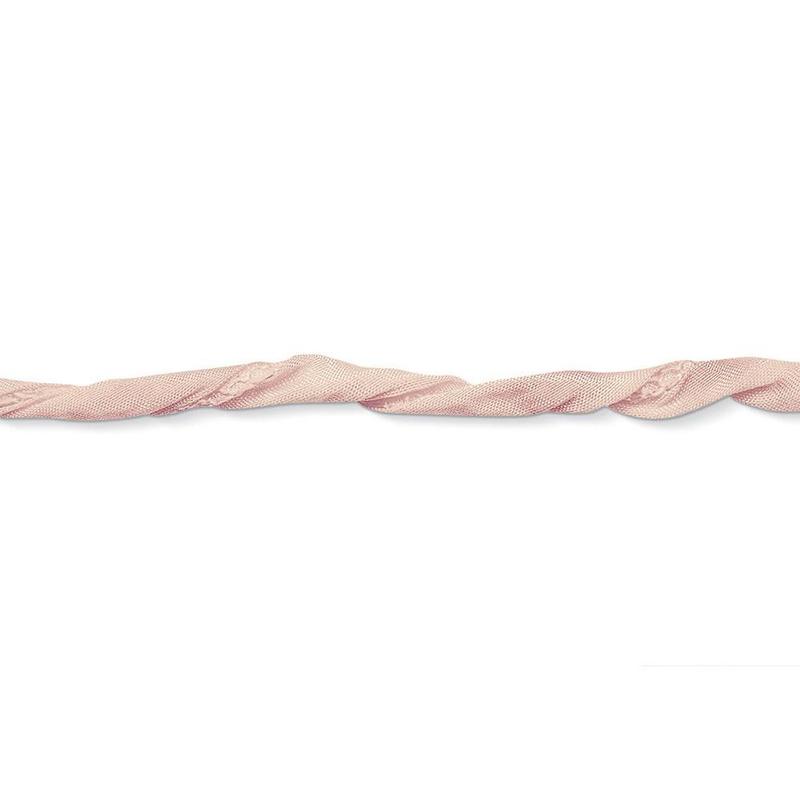 X0172-162-9-Light Pink Silk Ribbon Charm-Bella-Luna